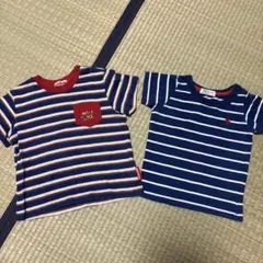 ミキハウス&POLO Tシャツ2枚セット