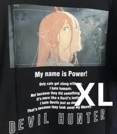 ユニクロ　チェンソーマン　パワー　Tシャツ　XL