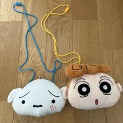 クレヨンしんちゃん　しろ　ひまわり　ポシェット　セット売り