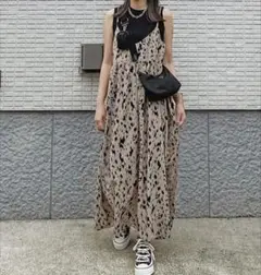 週末限定値下げ❣️アニマルプリント キャミワンピース✨️早いもの勝ち！！