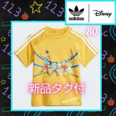 新品　アディダス　adidas　コラボ　ディズニー　Tシャツ　80cm