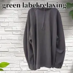 green label relaxing プルオーバー ブラウン レディース
