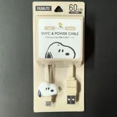 スヌーピー スマホ　充電　ケーブル　コード　type-C 新品　未使用