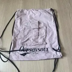 OURSAYSOUR Cargo Sporty String ピンク