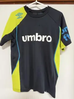 umbro ラグランスリーブウェア ダークグレー/ライムグリーン