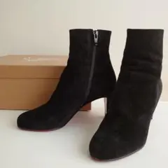 Christian Louboutin スエードショートブーツsize36.5