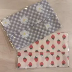 ポケットティッシュケース２つセット