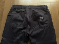 Stussy 黒 ストレートレッグパンツ 32サイズ M〜L