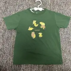 mont-bell Tシャツ 120サイズ ダークグリーン