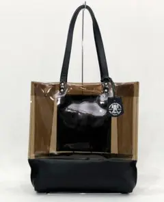 REN TOKYO JAPAN シースルー レザー トートバッグ ■1102S