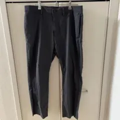 スゴラクストレッチスリムパンツ　グレー　Lサイズ　グローバルワーク