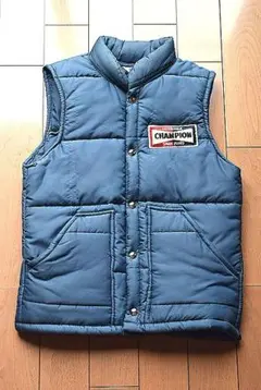 80s US古着 CHAMPION 中綿 ベスト M チャンピオン プラグ 80s US古着 CHAMPION 中綿 ベスト M チャンピオン プラグ - メルカリ