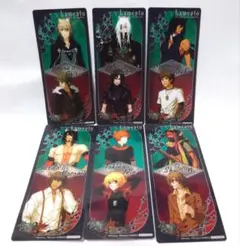 非売品 特典 クリアしおり 6枚セット Lamento 咎狗の血 たたなかな