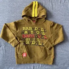 BABY DOLL パーカー 110cm ブラウン