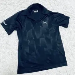 UNDER ARMOUR COOLBLACK ポロシャツ SM ブラック