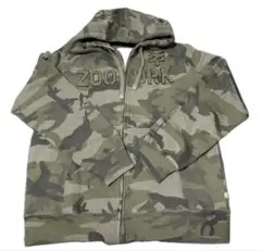 【新品未使用】ZOOK YORK カモフラージュ XL パーカー