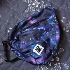 X-girl　 宇宙柄　ギャラクシー　ショルダー　バッグ