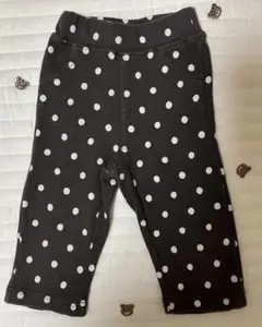 PAIR MANON 80㎝ ドット柄 レギンスパンツ