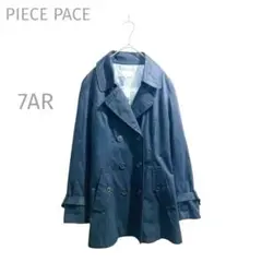 新品未使用【7AR→S】ダブルブレストコート♡ストライプ裏地♡タグ付き♡紐無し