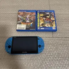 【動作未確認】psvitaブルー ソフト付