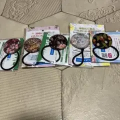 リバティプリントヘアゴム 5個セット