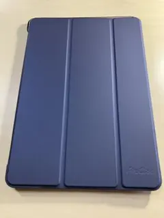 【3回だけ使用】iPad用ネイビーソフトタッチカバー　ケース