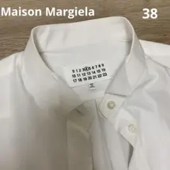 Maison Margiela マルジェラ タキシードシャツ ノースリーブ　白