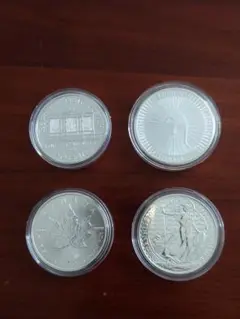 ☆☆ウィーン・ハーモニー銀貨(１oz)２枚セット☆☆カプセル入り SH01202501-500