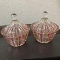 ガラス小物入れ