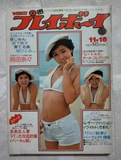 週刊プレイボーイ 1976 昭和51年 11月16日 No 46