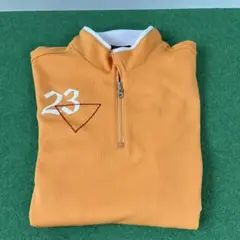 23K SPORT オレンジ ハーフジップ メンズウェア