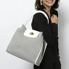 【美品】BARNYARDSTORM キャンバスコンビBAG トートバッグ