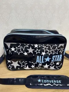 Converse コンバース　エナメルバッグ　ショルダーバッグ　部活バッグ