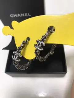 シャネルピアス リングピアス カメリア ランウェイ