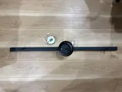 ブラック ライティングレール 電源ユニット付き　1メートル