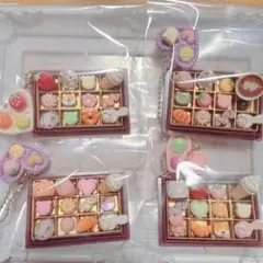 新作 スイーツ盛モリ キーホルダー セット