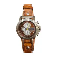 【中古美品】FOSSIL JR-1157 クロノグラフ 腕時計