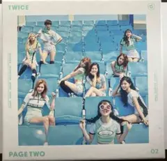 TWICE 2nd Mini Album PAGE TWO(トレカ付き)
