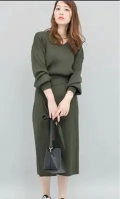 Fby ロッソ ニットワンピース