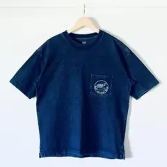 【土日セール・未使用級】ギャップ インディゴ Tシャツ 半袖 M ネイビー 夏服