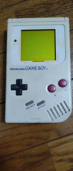 【動作確認済】ゲームボーイ Nintendo GAME BOY 本体 ホワイト