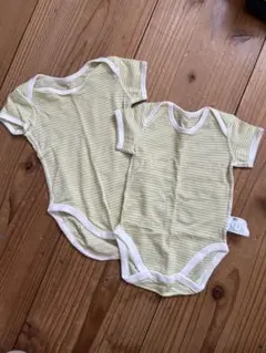 UNIQLO ベビー 半袖ボディスーツ 2枚セット 70cm