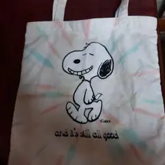 STUSSYとスヌーピーのコラボバック