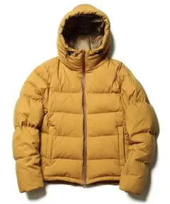 SOPHNET. BASIC HOODED DOWN JACKET ベージュ L