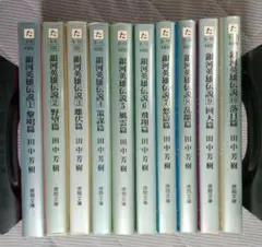 銀河英雄伝説 徳間文庫版全10巻セット 全巻