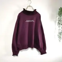 【az29】Ray Cassin レイカズントレーナー　レディース　パープル　M