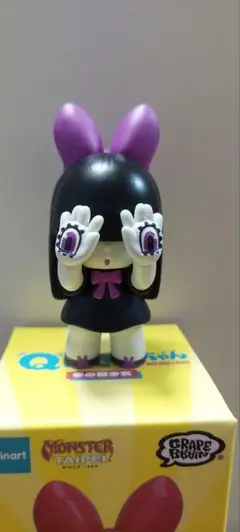 Qにぎるちゃん シークレット　フィギュア Qにぎるちゃん 台湾限定 GRAPEBRAIN 手の目少女 シークレット