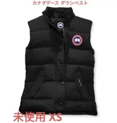 未使用 CANADAGOOSE カナダグース ダウンベスト XS 黒