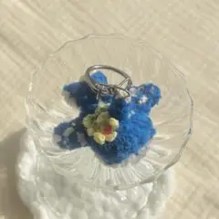 【送料込み】ジンベエザメのあみぐるみキーホルダー