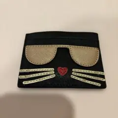 新品　KARLLAAGERFELD カールラガー　カードケース　パスケース